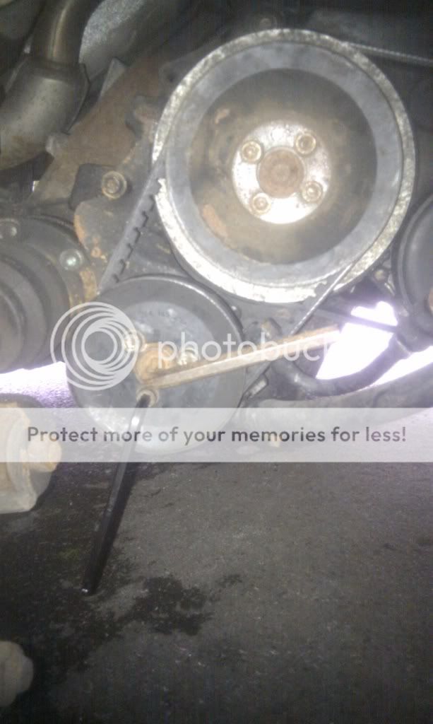 Power Steering Belt replacement (1.9td) Idiots Guide with pictures
